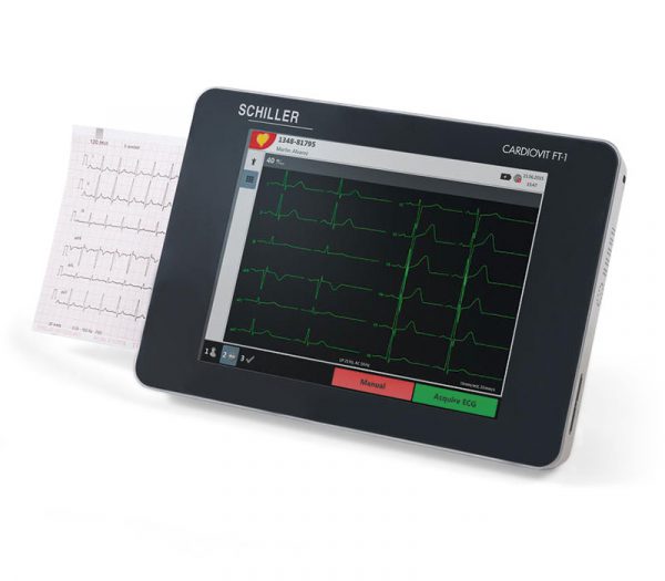 Schiller Cardiovit FT-1 12-Kanal-Touchscreen-EKG