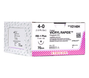 Ethicon Vicryl rapide ungefärbt/geflochten Nahtmaterial, resorbierbar