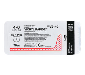 Ethicon Vicryl rapide ungefärbt/geflochten Nahtmaterial, resorbierbar