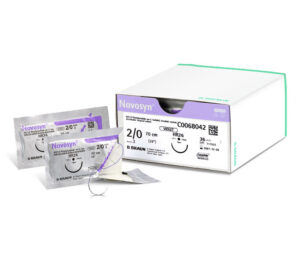 B.Braun Novosyn violett Nahtmaterial, mittelfristig resorbierbar