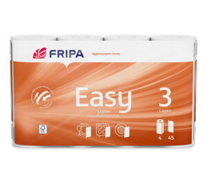 Fripa violan Tissue-Haushaltstücher, 3-lagig