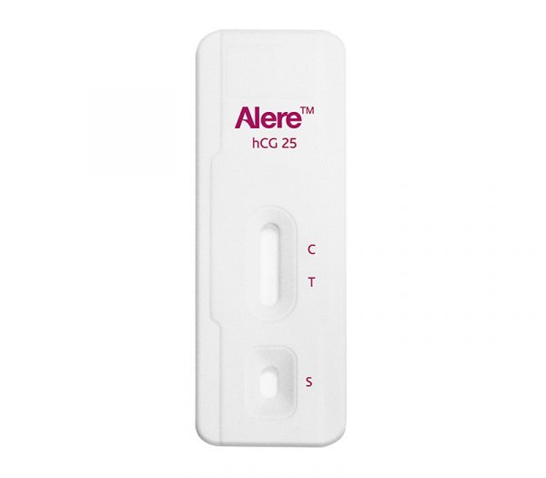 Abbott hCG 25 Schwangerschaftstests – Testkassette (Abb. ähnlich)