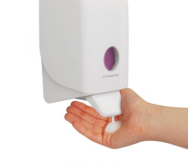 Kimberly-Clark Professional Aquarius Waschlotion-Spender (Anwendungsbeispiel)