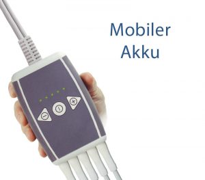 Schiller Mobiler Akku (USB) für HandyVAQ (Symbolbild)