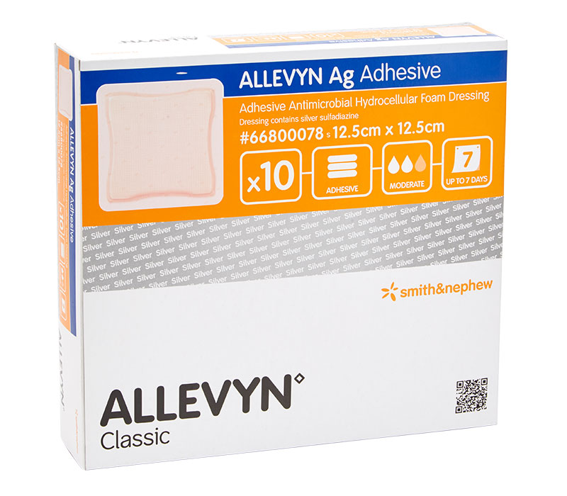 smith&nephew Allevyn Ag Adhesive Schaumverbände smith&nephew Allevyn Ag Adhesive Schaumverbände