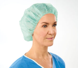 Lohmann & Rauscher Sentinex Soft Baretthauben (100er-Pack), Anwendungsbeispiel