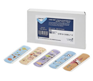 COM-TeX Kidstripe Kinderpflaster – 5 Tiermotive, Big Box