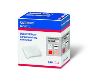 BSN medical Cutimed® Siltec® L Silikon Schaumverbände