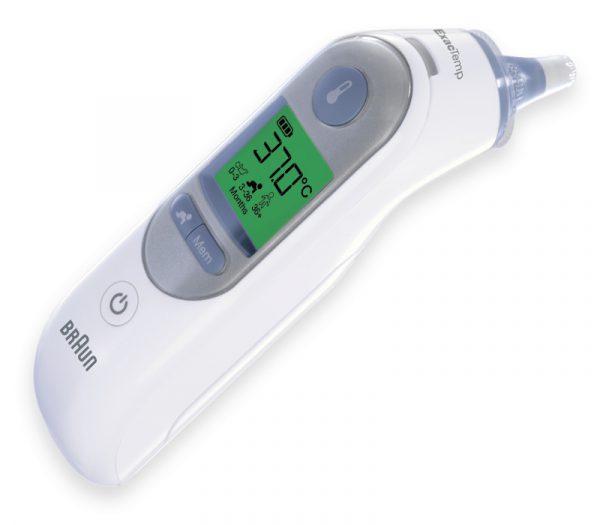 Braun ThermoScan 7 IRT6520 Infrarot-Ohr­thermometer mit Age Precision