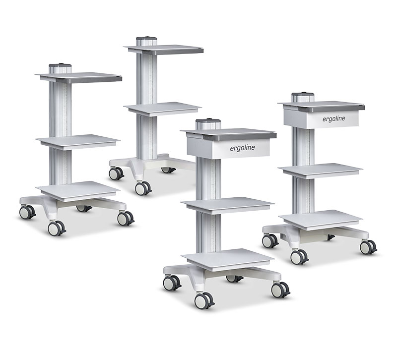 ergoline ergocar flex PC Gerätewagen ergoline ergocar flex PC Gerätewagen
