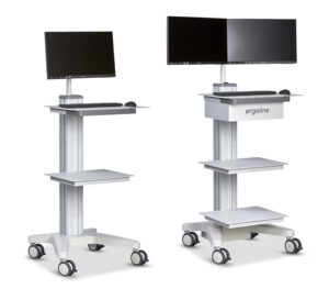 ergocar flex PC Gerätewagen (Anwendungsbeispiele)