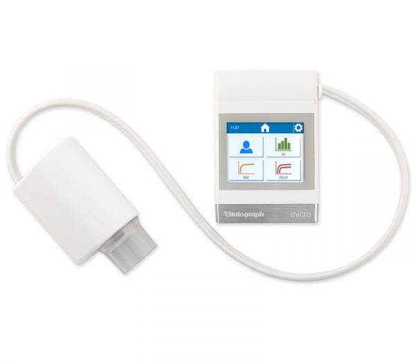 Vitalograph micro™ Spirometer mit optionalem Adapter-Kit