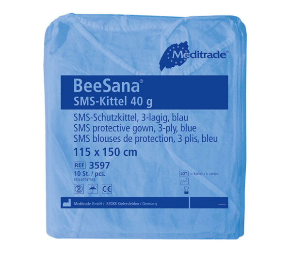 Meditrade BeeSana Einmal-SMS-Schutzkittel, 40 g