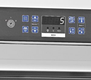 Kirsch MED-288 Pro-Active Medikamenten-Kühlschrank – Detailansicht Bedienfeld
