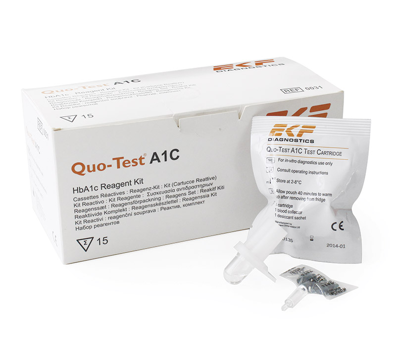 EKF ReagenzKit HbA1c für QuoTest KS Medizintechnik