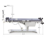 ergoline ergoselect 12 Liege-Ergometer – Abmessungen