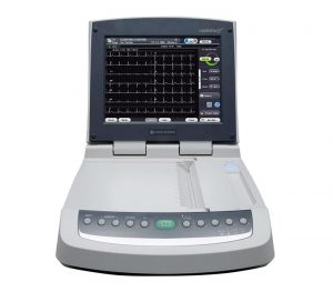 Nihon Kohden ECG 2450 cardiofax V 6/12-Kanal-EKG