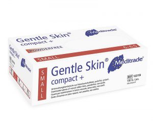 Meditrade Gentle Skin® compact+ Latex Untersuchungshandschuhe