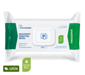 Dr. Schumacher Descosept Sensitive Wipes Flächen-Desinfektionstücher