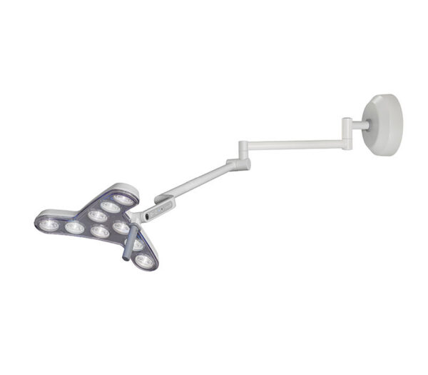 Derungs TRIANGO 100-1 LED OP-Leuchte – Wandmodell