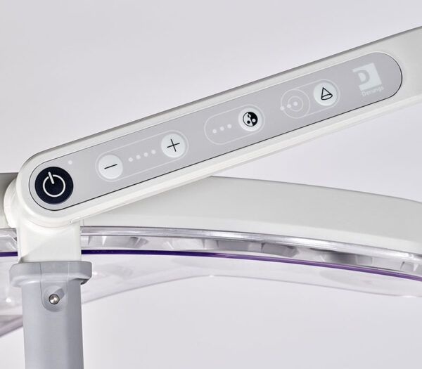 Derungs TRIANGO FOKUS 100-3 LED OP-Leuchte – Detailansicht Bedienfeld