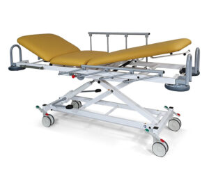 K. H. Dewert Transport- und Aufwachliege DX1, 3-teilig, hydraulische Höhenverstellung (Modell 1095H)