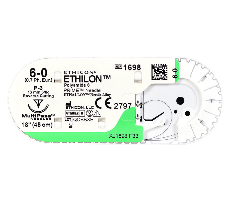 Ethicon Ethilon schwarz, Nadel/Faden, nicht resorbierbar Ethicon Ethilon schwarz, Nadel/Faden, nicht resorbierbar