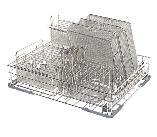 Melag MELAtherm 10 Evolution RDG – Beladungsmuster HNO-Set (Anwendungsbeispiel)