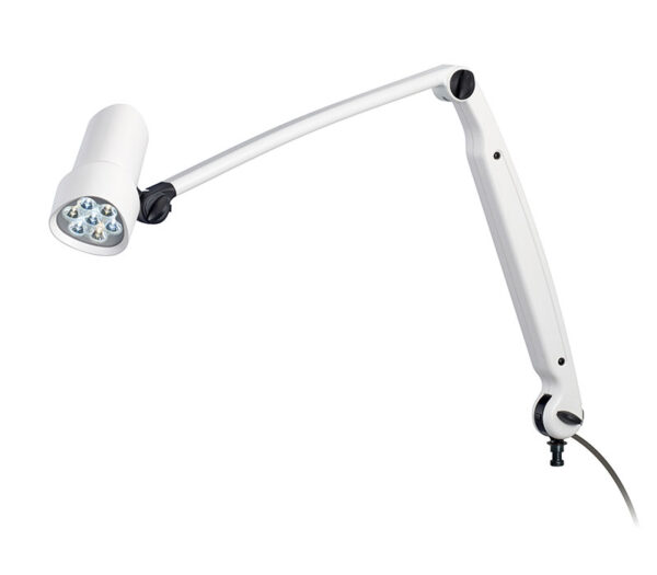Derungs HALUX N50-3 LED Untersuchungsleuchte – Ausführung FX mit Federarm