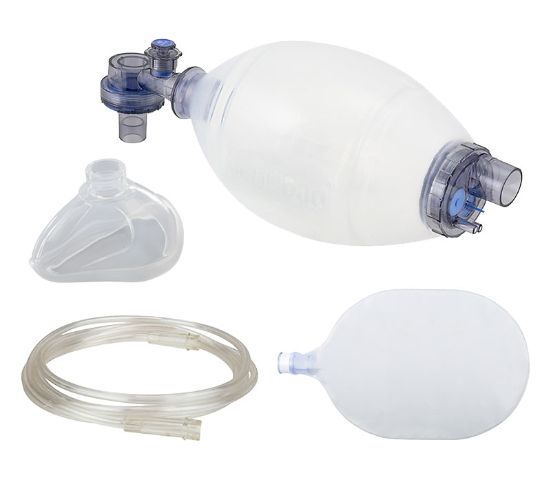HUM AERObag Silikon-Beatmungsbeutel-Set – Ausführung: Erwachsene, Maske Gr. 5V HUM AERObag Silikon-Beatmungsbeutel-Set – Ausführung: Erwachsene, Maske Gr. 5V