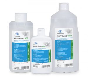 Dr. Schumacher Aseptoman® med Händedesinfektion
