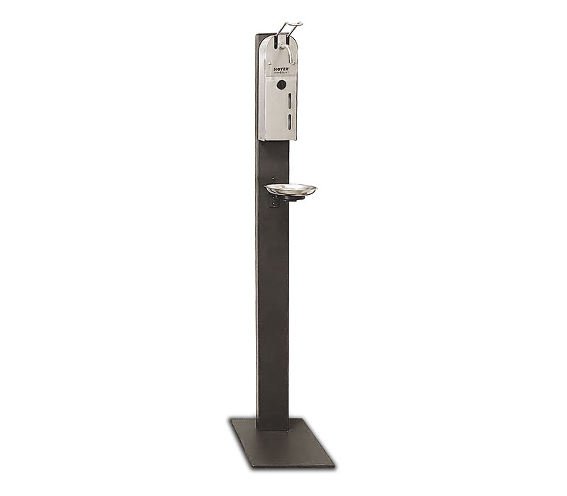 Hoyer medical Desinfektionssäule PREMIUM mit Edelstahlspender Hoyer medical Desinfektionssäule PREMIUM mit Edelstahlspender