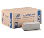 Fripa Falthandtücher Plus, V-Falz, 1-lagig, 25 x 23 cm (5.000er-Pack)