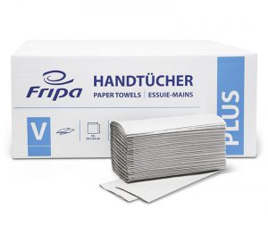 Fripa Plus Falthandtücher, V-Falz, 1-lagig