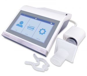 Vitalograph ALPHA Connect Spirometer (Anwendungsbeispiel)