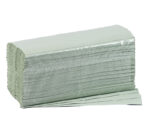 Fripa Falthandtücher VERDE, C-Falz, 1-lagig, grün 25 x 33 cm (3.600er-Pack)