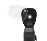 Luxamed LuxaScope Auris LED 2,5 V Otoskop mit Batteriegriff – Detailansicht mit schwenkbarer Vergrößerungslupe