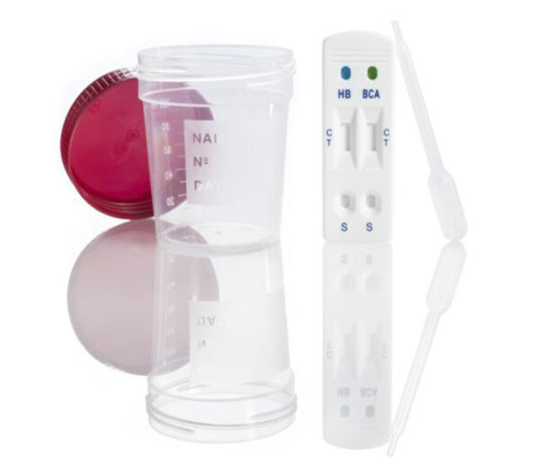nal von minden Nadal BCA/HB Combo Schnelltest – Testkassette und Becher