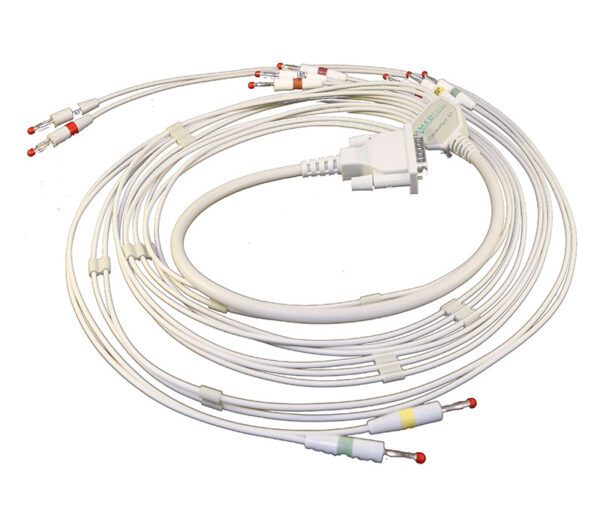 Amedtec CardioPart Patienten-EKG-Kabel 10-adrig mit Bananenstecker
