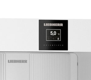 Liebherr Perfection HMFvH 4001 / HMFvH 4011 Medikamentenkühlschrank nach DIN 13277 – Detailansicht Bedieneinheit