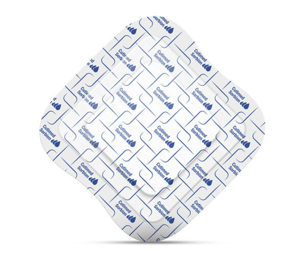 Essity / BSN Cutimed Sorbion Border superabsorbierende Wundauflage – Produktbild