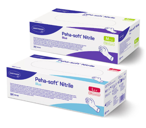 Hartmann Peha-soft Nitrile Blue Nitril Untersuchungshandschuhe