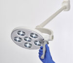 Derungs TRIANGO FOKUS 60-1 LED OP-Leuchte – Detailansicht Leuchtenkörper (Anwendungsbeispiel 5)