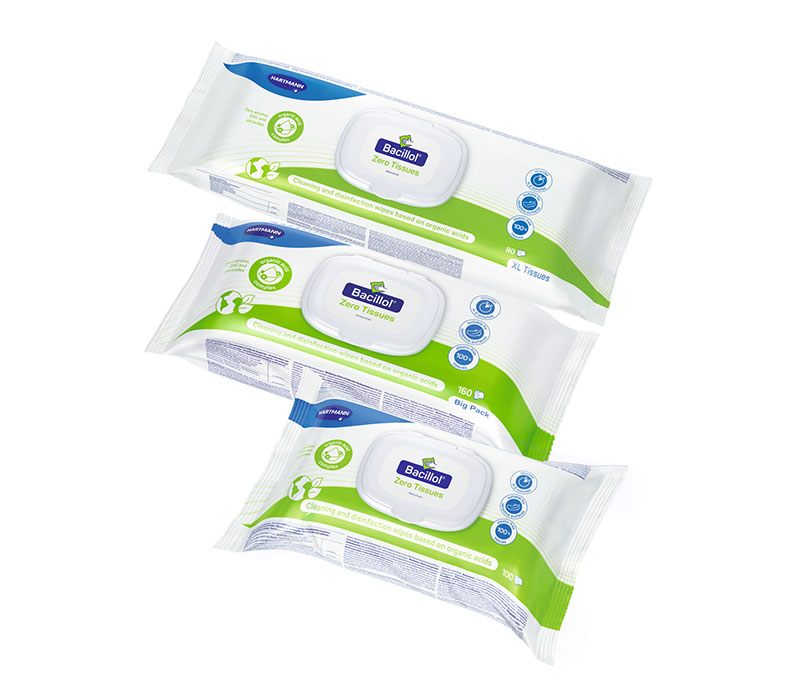 Hartmann Bacillol Zero Tissues Desinfektionstücher Hartmann Bacillol Zero Tissues Desinfektionstücher