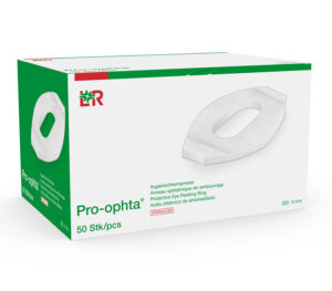 Lohmann & Rauscher Pro-ophta Augenlochkompressen, steril/unsteril (50er-Pack)