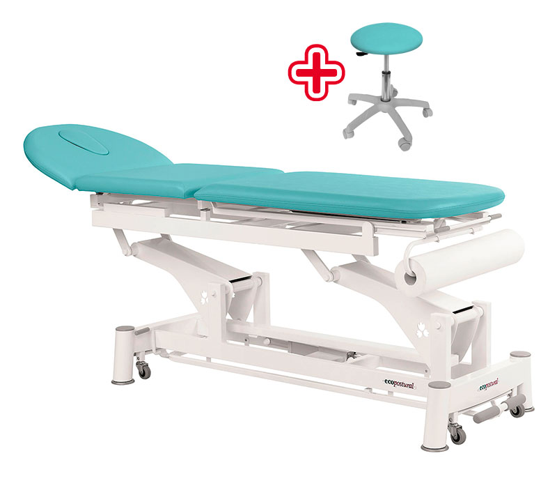 Ecopostural C5510 Therapieliege, 3-teilig, elektromotorische Höhenverstellung Ecopostural C5510 Therapieliege, 3-teilig, elektromotorische Höhenverstellung