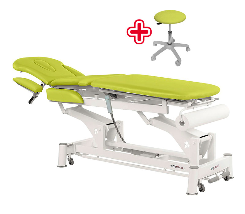 Ecopostural C5531 Multifunktionsliege, 4-teilig, elektromotorische Höhenverstellung (Anwendungsbeispiel) Ecopostural C5531 Multifunktionsliege, 4-teilig, elektromotorische Höhenverstellung (Anwendungsbeispiel)