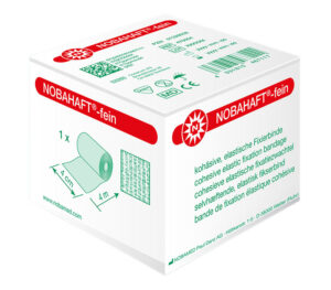 Nobamed NOBAHAFT-fein Color Kohäsive Fixierbinde (1 Rolle)