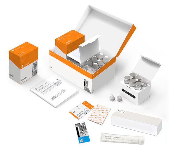 Roche LumiraDx Schnelltests für Multiparameter-Analysesystem – Ausführung: HbA1c