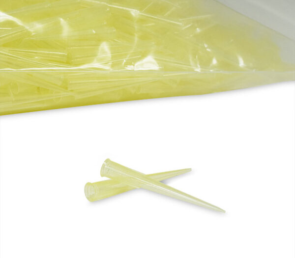 Pipettenspitzen für Mikroliter Pipette, gelb, 5 bis 200 µl (1.000er-Pack)